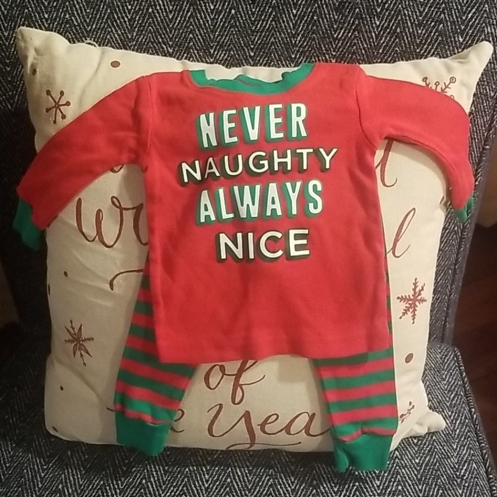 Carters Xmas Pajamas size 12months